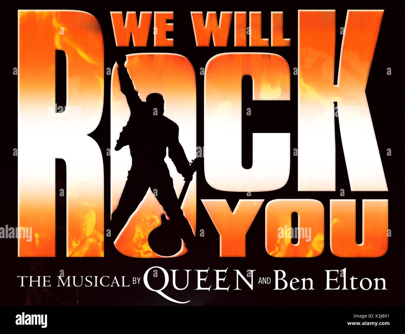 WE WILL ROCK YOU Stock Photo