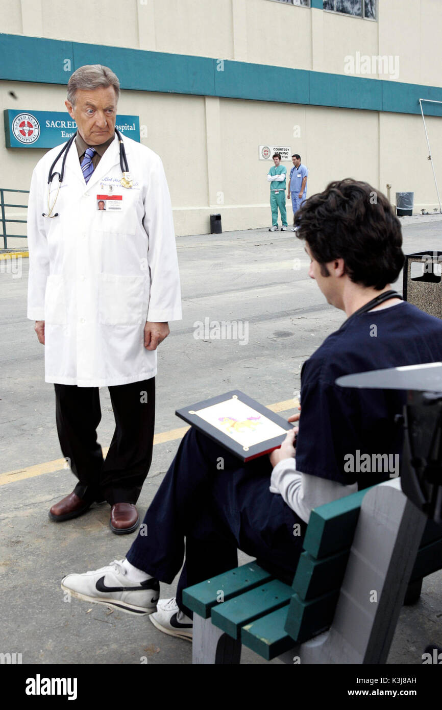 SCRUBS Series4/Episode11/My Unicorn KEN JENKINS as Dr.Bob Kelso, ZACH