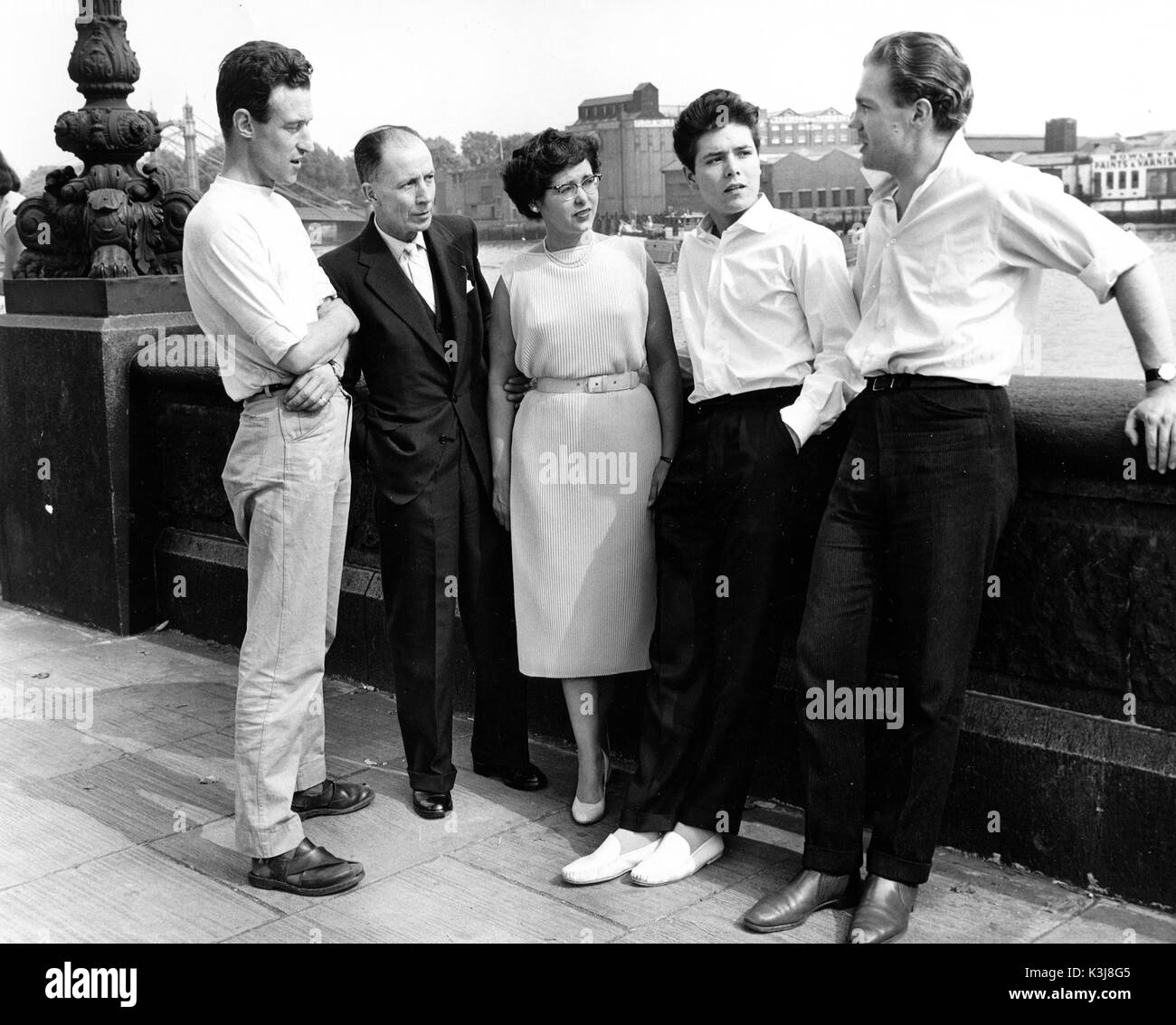 unidentified, ROGER OSCAR WEBB, DOROTHY MARIE WEBB, CLIFF RICHARD , unidentified Stock Photo