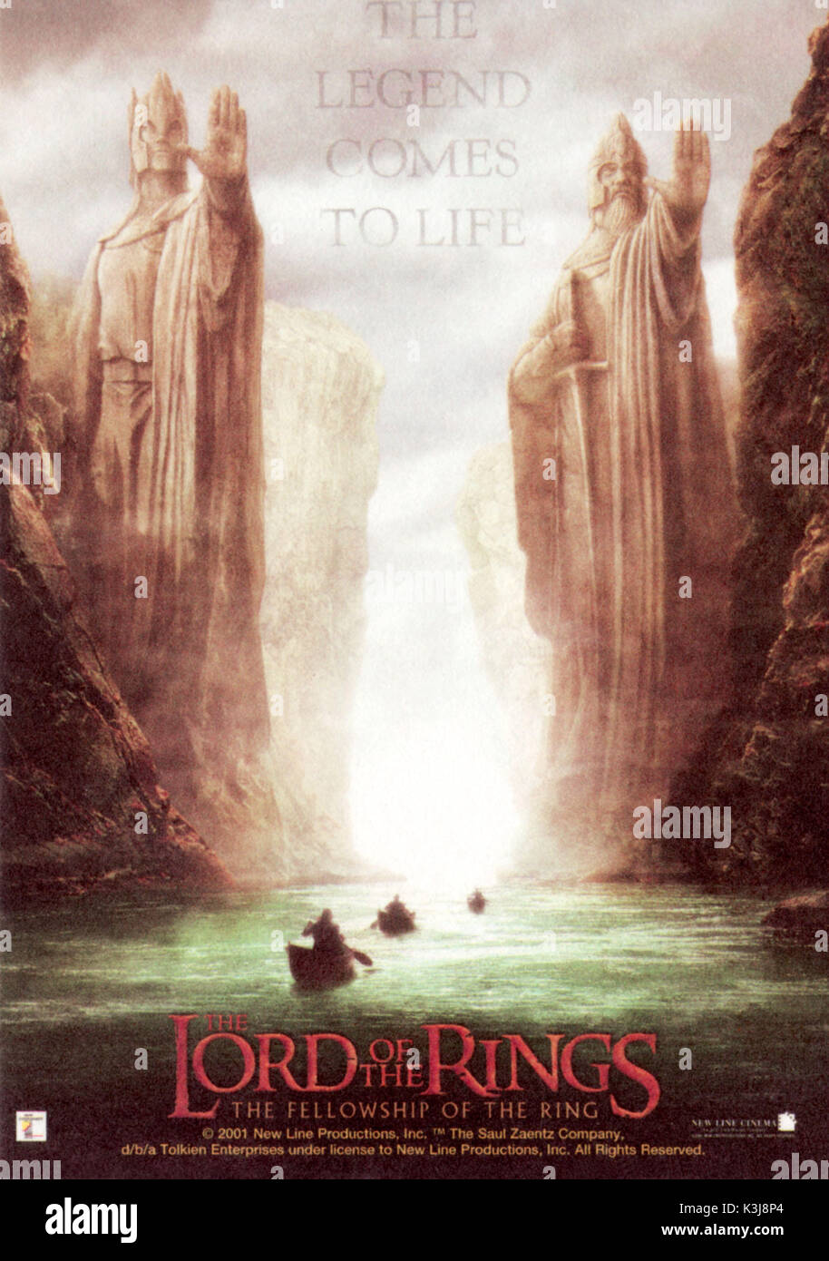 The Lord of the Rings, Book by . New Line Cinema