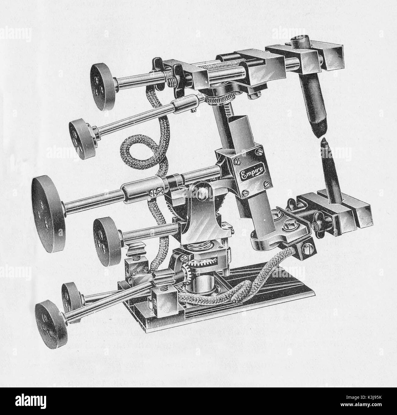 AN EMPIRE CARBON ARC MECHANISM which would operate inside a lamphouse