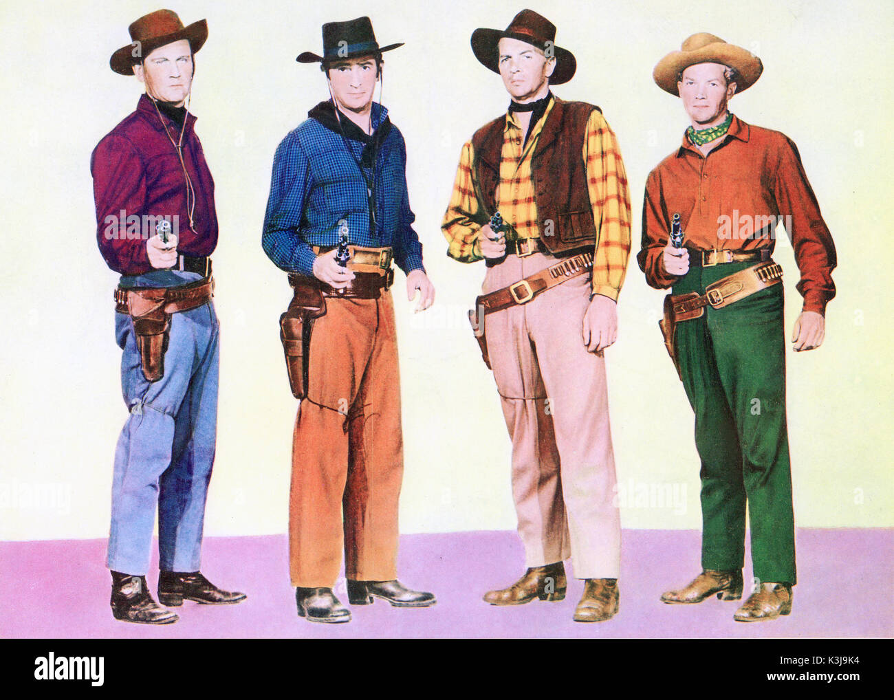 THE GREAT MISSOURI RAID from left WENDELL COREY, MACDONALD CAREY