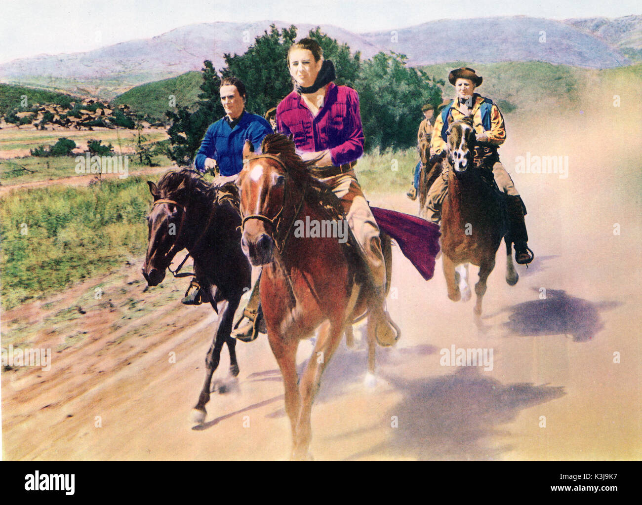 THE GREAT MISSOURI RAID from left WENDELL COREY, MACDONALD CAREY