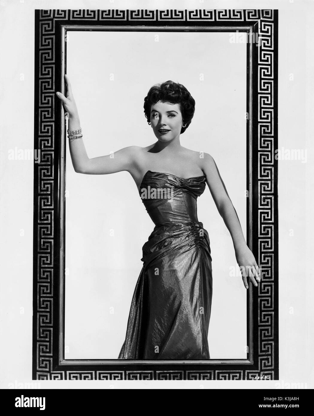 POLLY BERGEN American Actress POLLY BERGEN American Actress Stock Photo