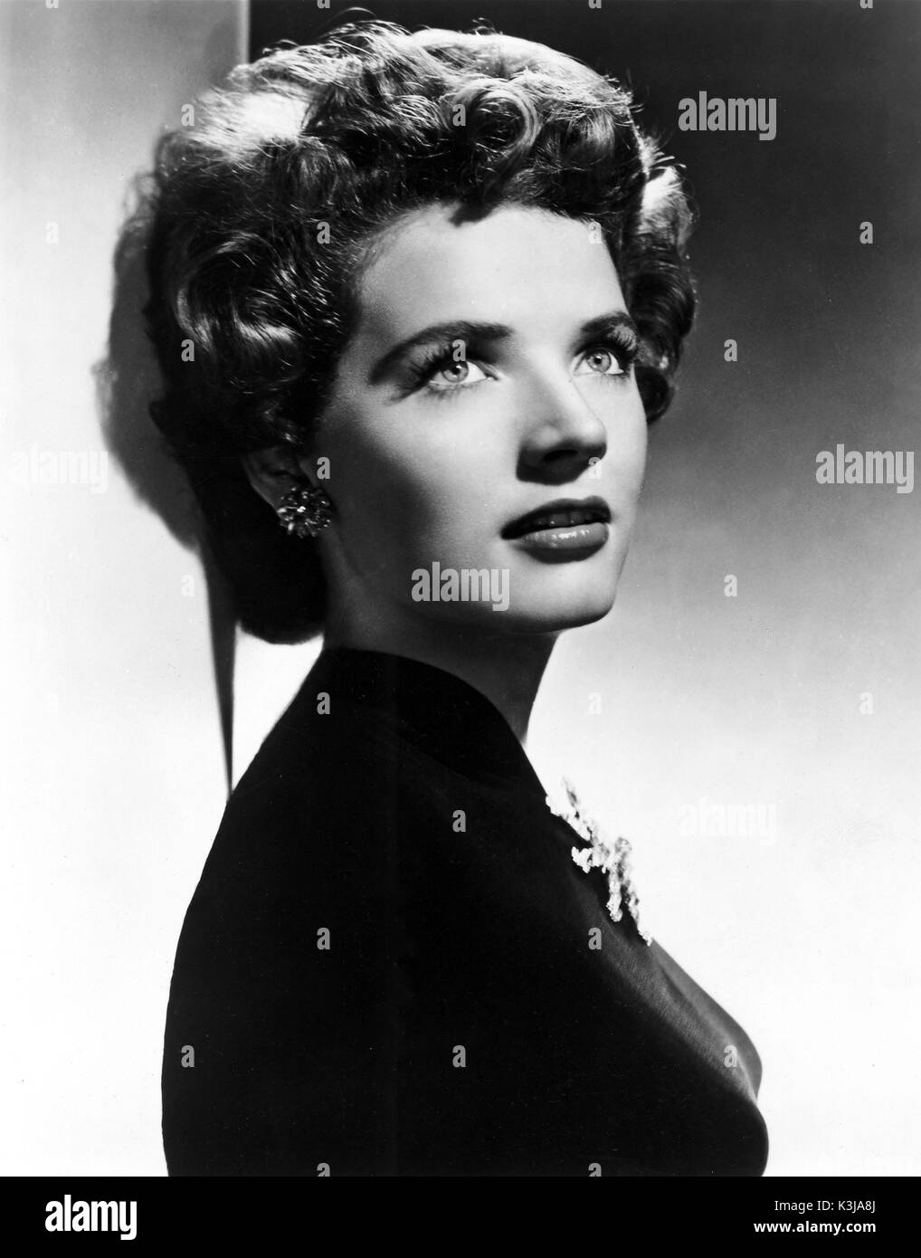 POLLY BERGEN American Actress POLLY BERGEN American Actress Stock Photo