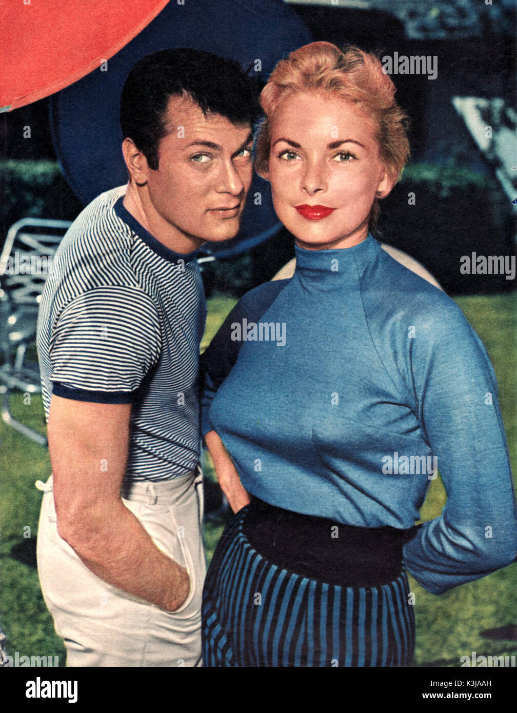 TONY CURTIS & JANET LEIGH Married 1951 - 1962 TONY CURTIS & JANET LEIGH Married 1951 - 1962 Stock Photo
