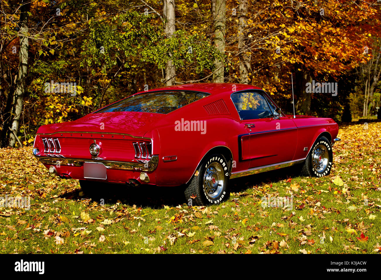 1968 Mustang Gt Fastback Stock Photo Alamy