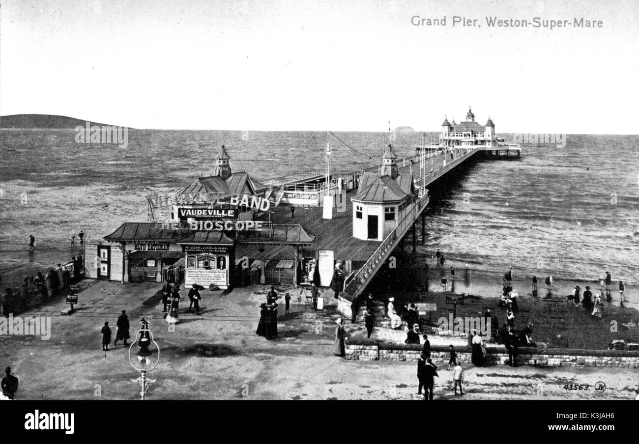 THE BIOSCOPE ON THE GRAND PIER, WESTON-SUPER-MARE Stock Photo