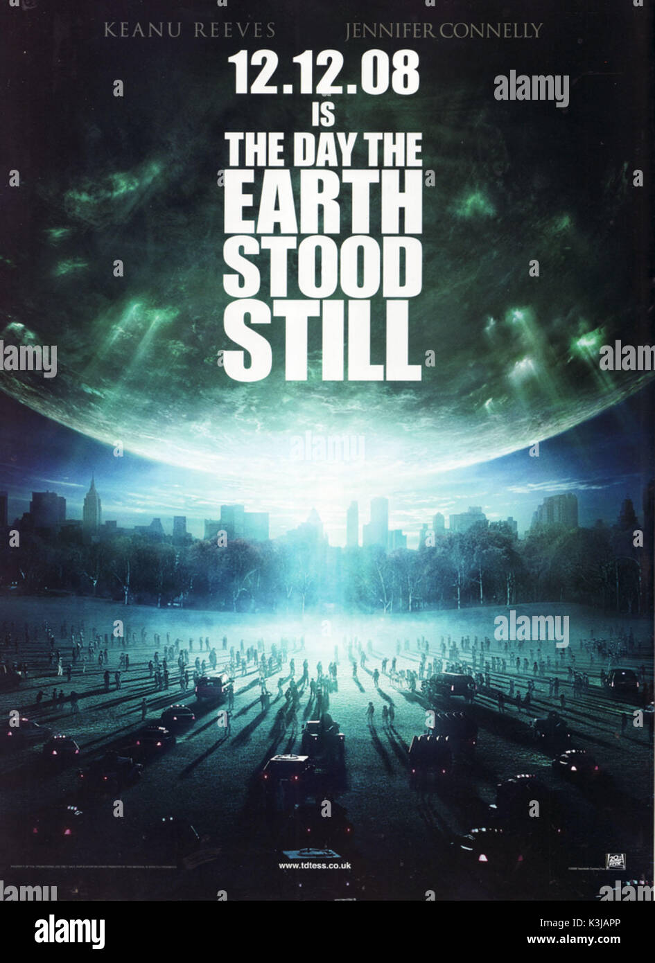 THE DAY THE EARTH STOOD STILL THE DAY THE EARTH STOOD STILL      Date: 2008 Stock Photo