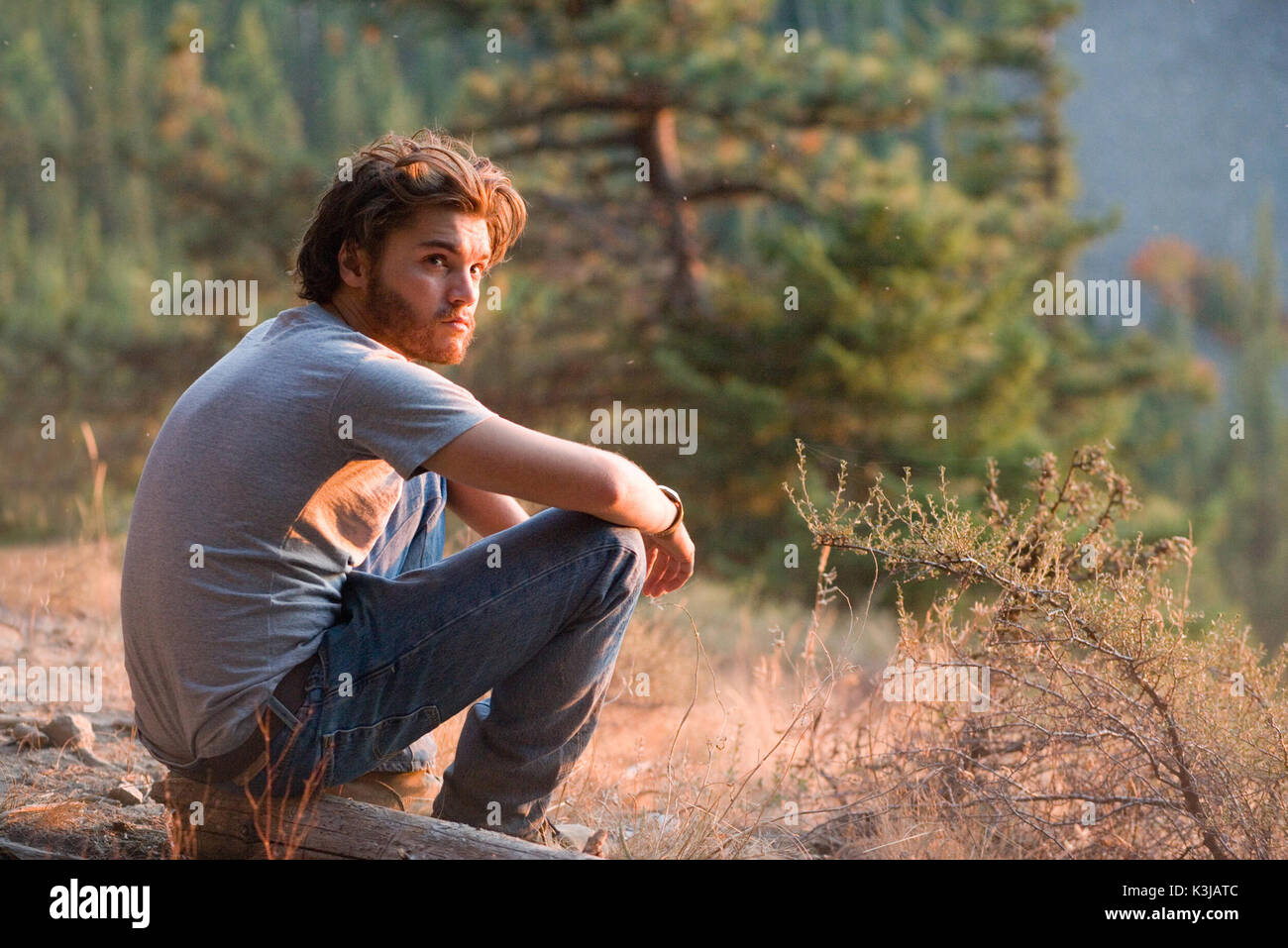 INTO THE WILD EMILE HIRSCH INTO THE WILD     Date: 2007 Stock Photo
