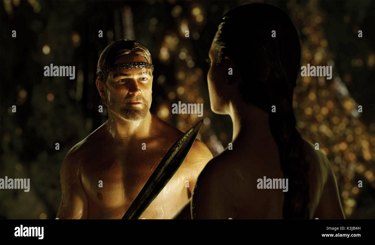 BEOWULF [US 2007] RAY WINSTONE as Beowulf, ANGELIAN JOLIE as the ...
