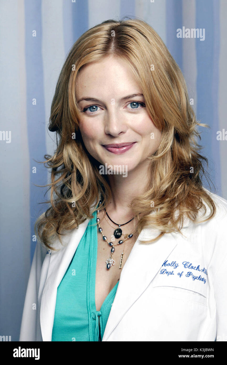 SCRUBS Series4 HEATHER GRAHAM as Dr. Molly Clock SCRUBS Stock Photo