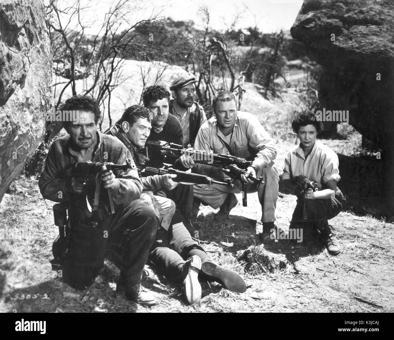 FIGHTER ATTACK from left - J CARROLL NAISH, KENNETH TOBEY Stock Photo ...