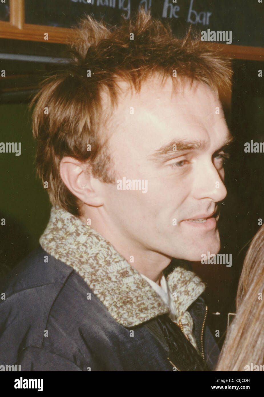 Film director DANNY BOYLE at Brixton's historic RITZY CINEMA which opened as The Electric Pavilion in 1911 Stock Photo