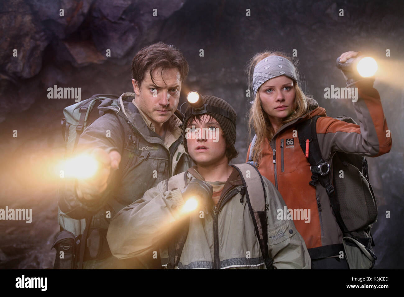 JOURNEY TO THE CENTER OF THE EARTH 3D BRENDAN FRASER, JOSH HUTCHERSON, ANITA BRIEM JOURNEY TO THE CENTER OF THE EARTH 3D     Date: 2008 Stock Photo