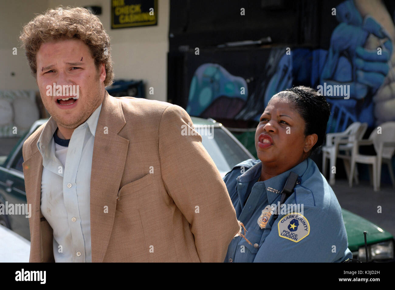 PINEAPPLE EXPRESS SETH ROGEN, CLEO KING PINEAPPLE EXPRESS     Date: 2008 Stock Photo