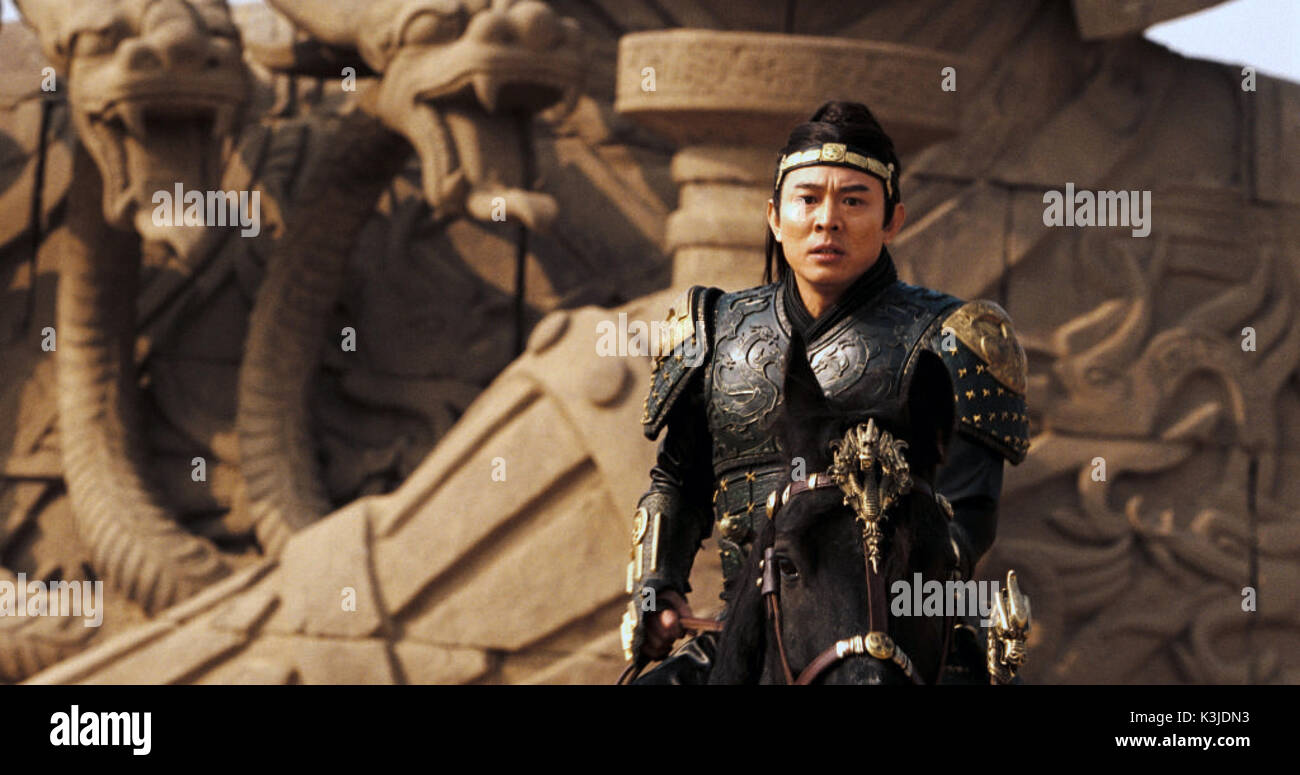 THE MUMMY: THE TOMB OF THE DRAGON EMPEROR JET LI as the vicious Han Emperor in an all-new adventure that races from the catacombs of ancient China high into the frigid Himalayas. THE MUMMY: THE TOMB OF THE DRAGON EMPEROR     Date: 2008 Stock Photo