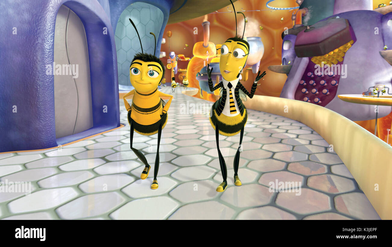 BEE MOVIE JERRY SEINFELD voices Barry B. Benson, MATTHEW BRODERICK