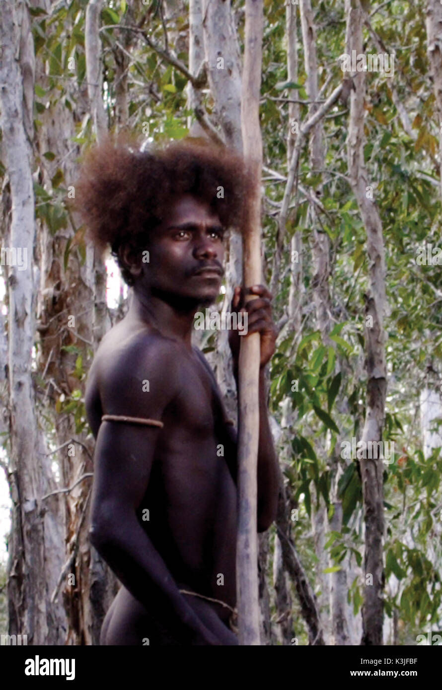 TEN CANOES JAMIE GULPILIL Date 2006 Stock Photo Alamy