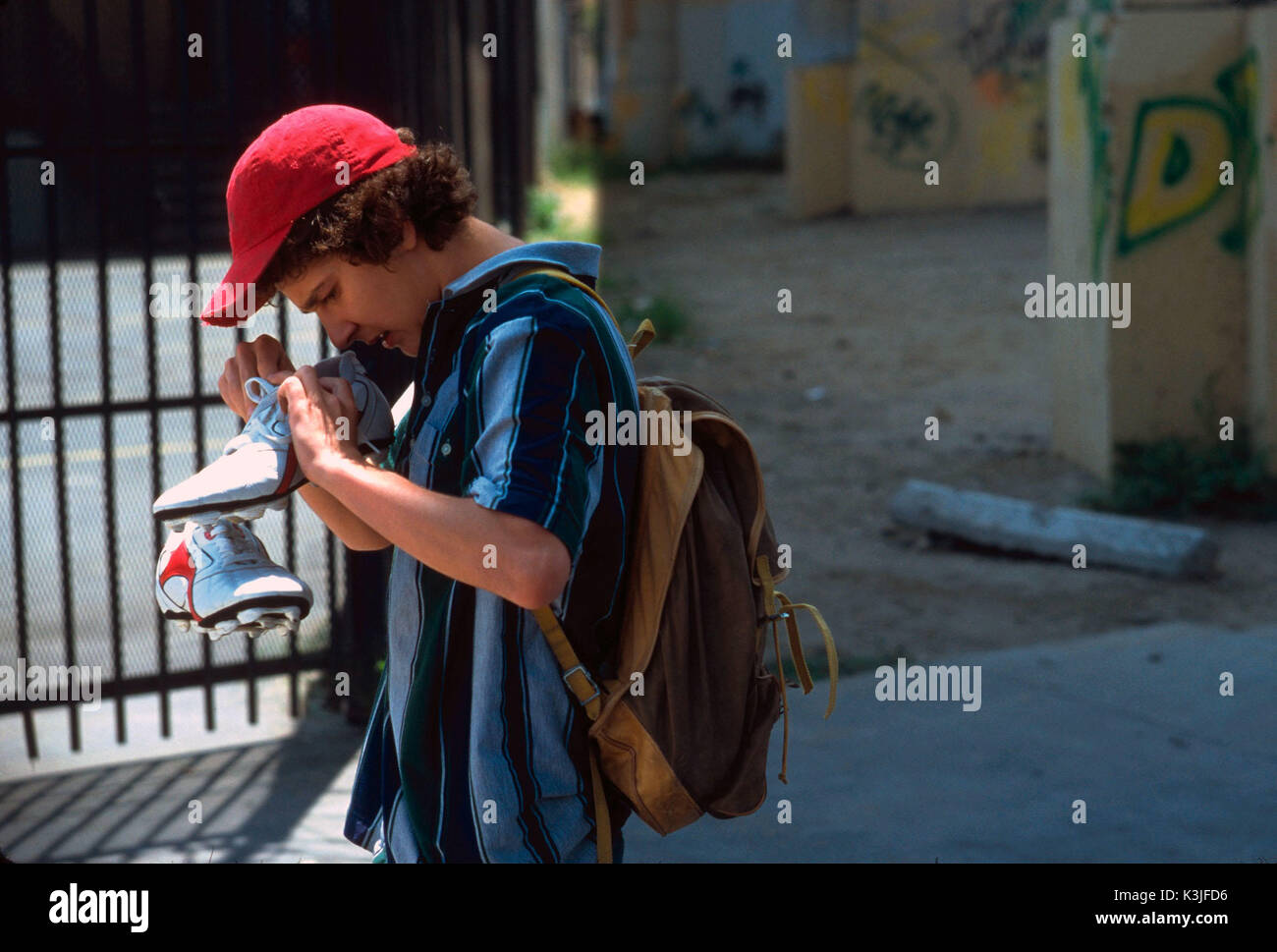 HOLES SHIA LABEOUF as Stanley / Caveman, Date 2003 Stock Photo Alamy