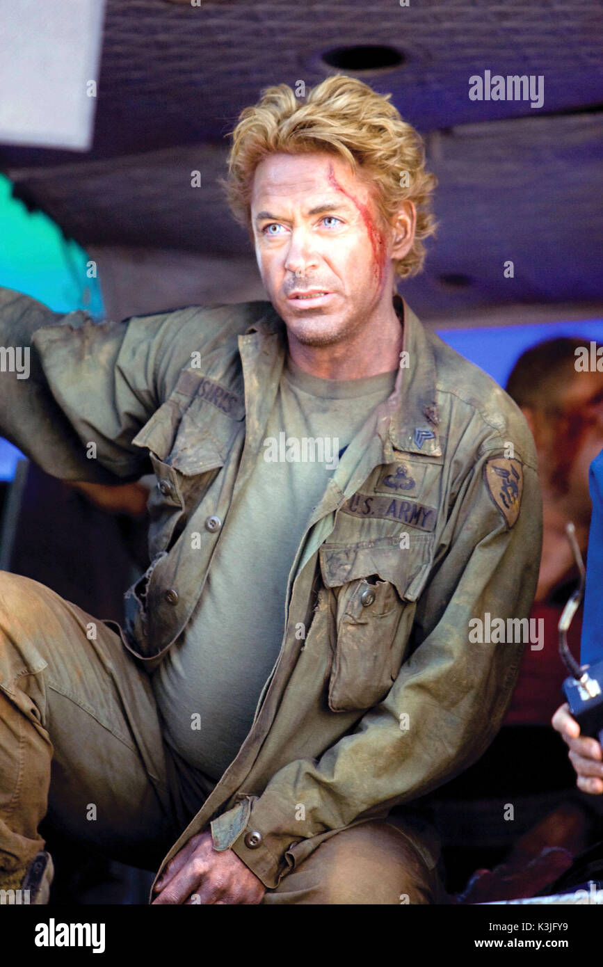 TROPIC THUNDER ROBERT DOWNEY JR. TROPIC THUNDER Date 2008 Stock Photo(01)