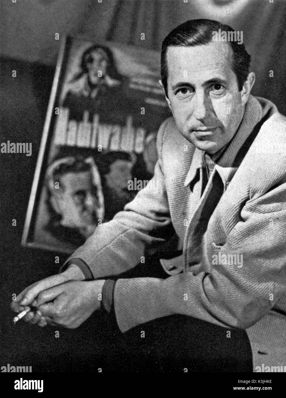 HARALD BRAUN German film writer, producer, director HARALD BRAUN Stock Photo