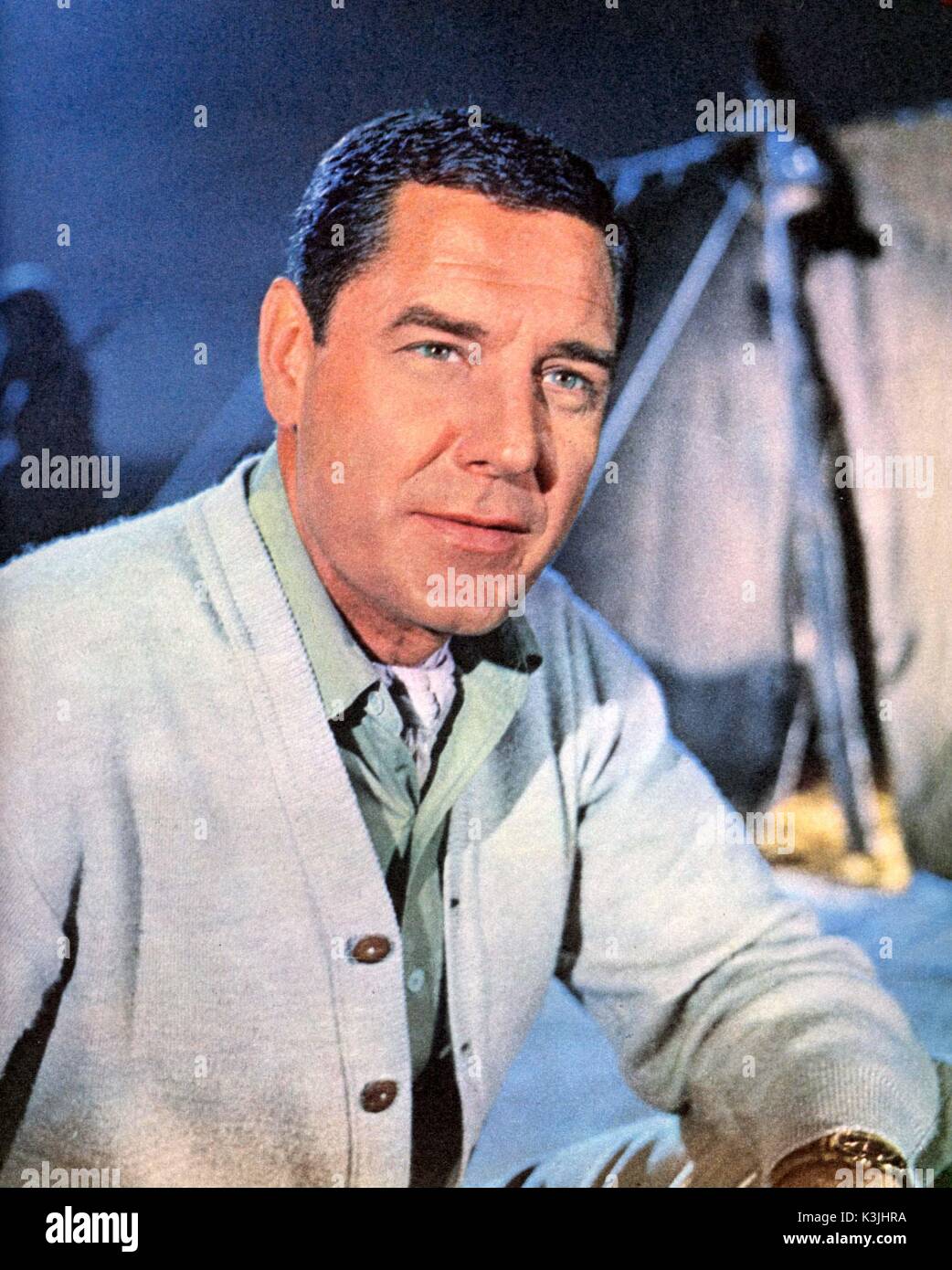 CRAIG STEVENS American actor who was popular in the US TV series Peter Gunn and the British TV series Man of the World CRAIG STEVENS Stock Photo
