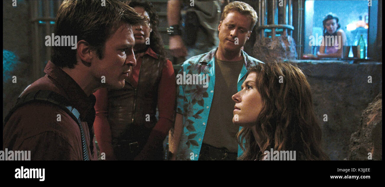 SERENITY NATHAN FILLION, GINA TORRES, ALAN TUDYK, JEWEL STAITE SERENITY     Date: 2005 Stock Photo