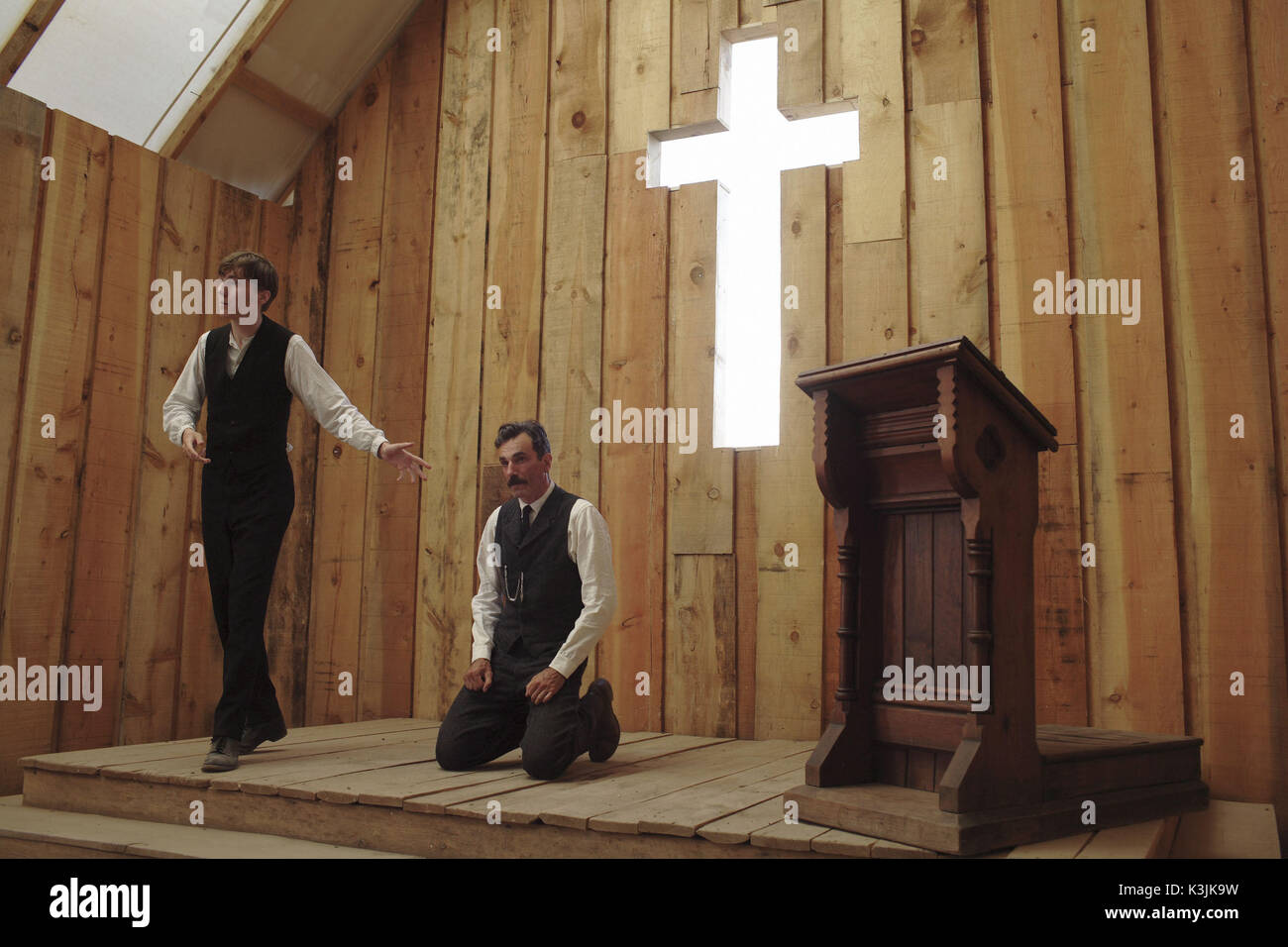 There Will Be Blood Paul Dano Daniel Day Lewis Date 2007 Stock Photo