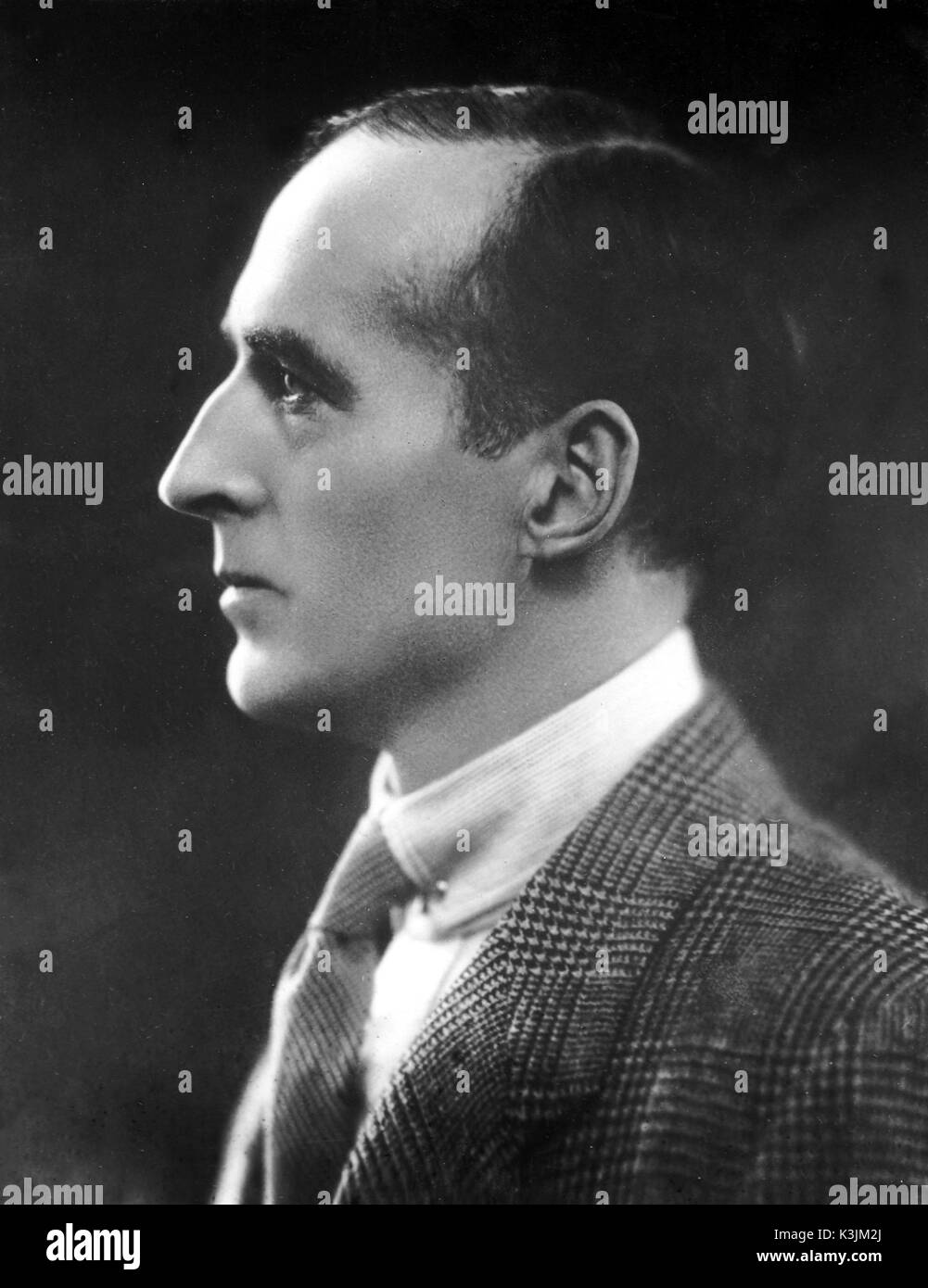 ARTHUR WONTNER British actor His resemblance to the Sidney Paget drawings in the Sherlock Holmes stories led to him playing the detective in plays and films ARTHUR WONTNER Stock Photo