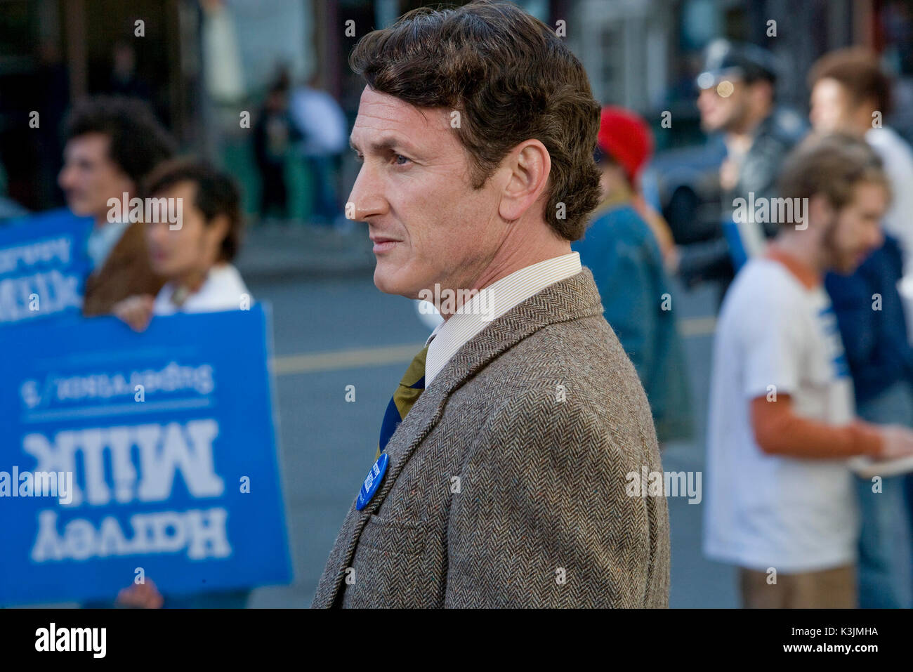MILK SEAN PENN as Harvey Milk Date 2008 Stock Photo Alamy