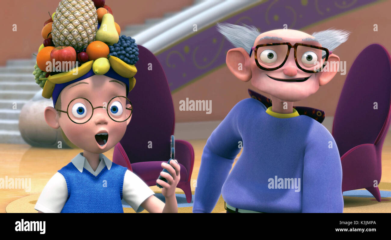 MEET THE ROBINSONS Lewis, Grampa Bud Date 2007 Stock Photo Alamy