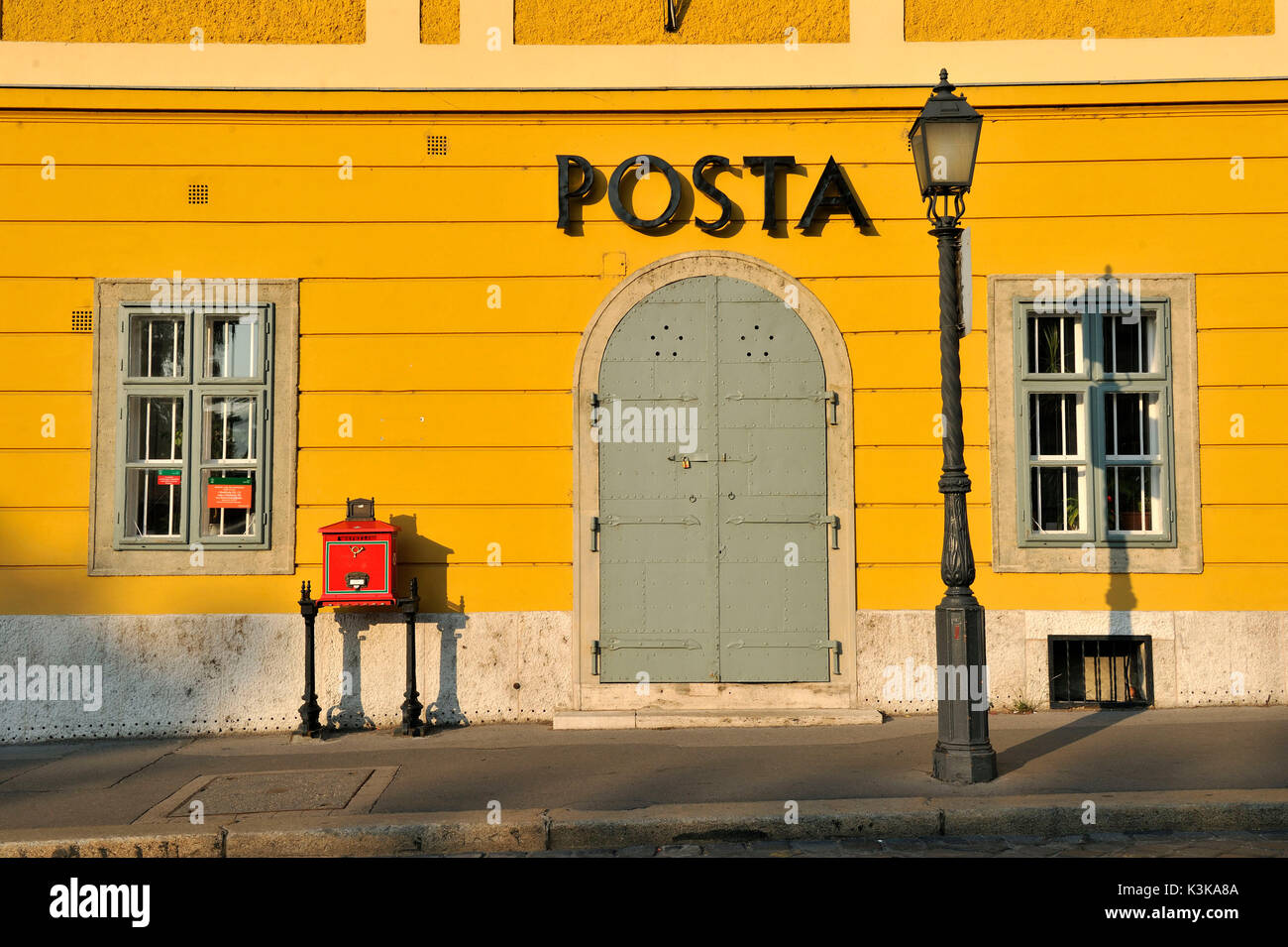 Hungary, Budapest, old Buda district, Castle Hill, post office Stock Photo