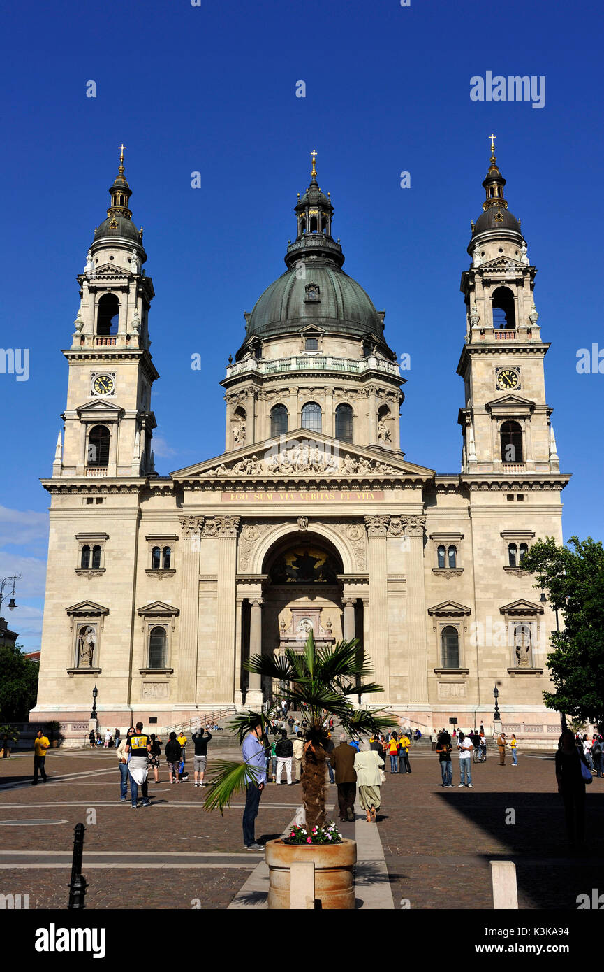 Hungary, Budapest, Saint Stephen's Basilica Stock Photo
