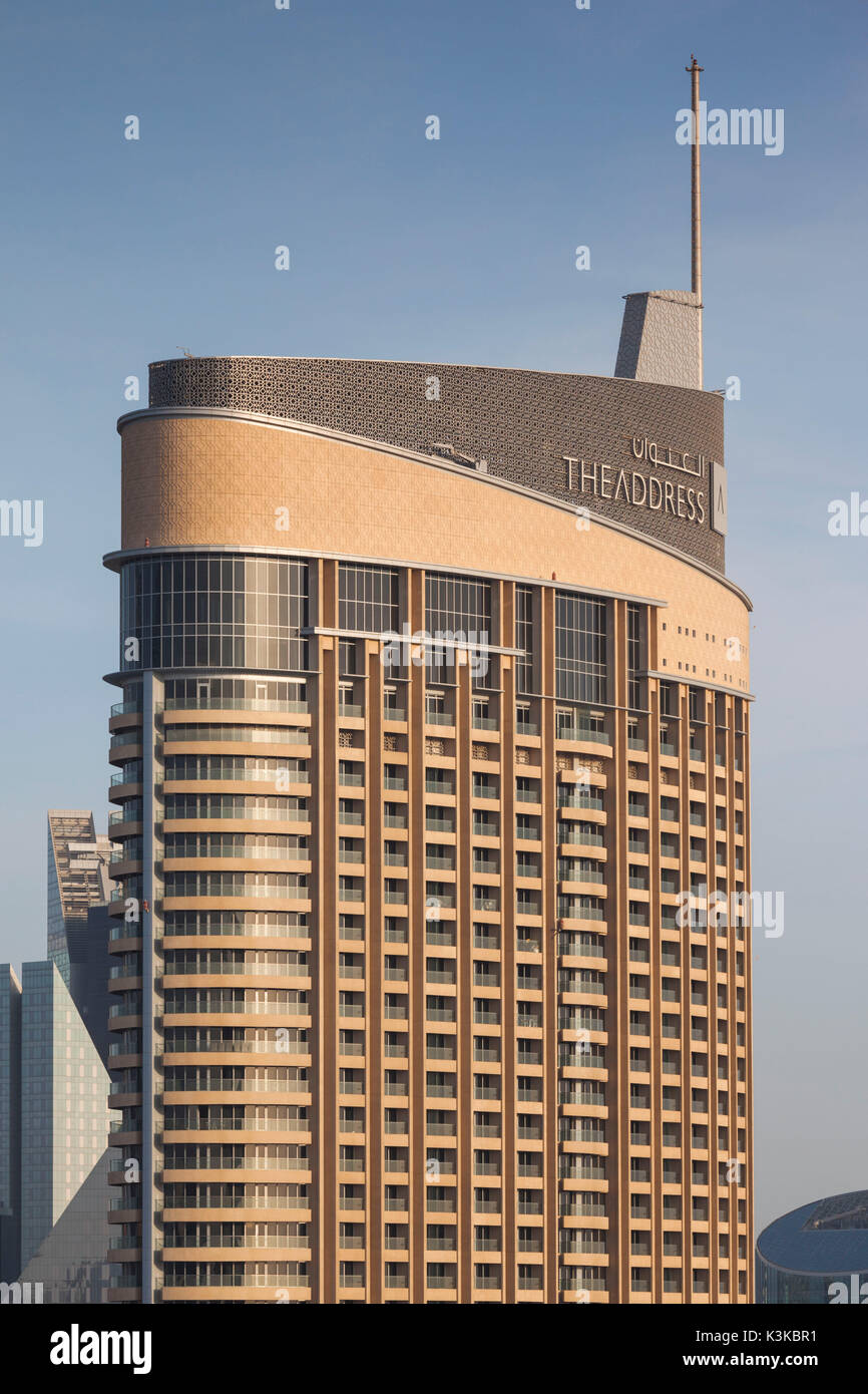 Uae Dubai Downtown Dubai The Address Dubai Mall Hotel Exterior