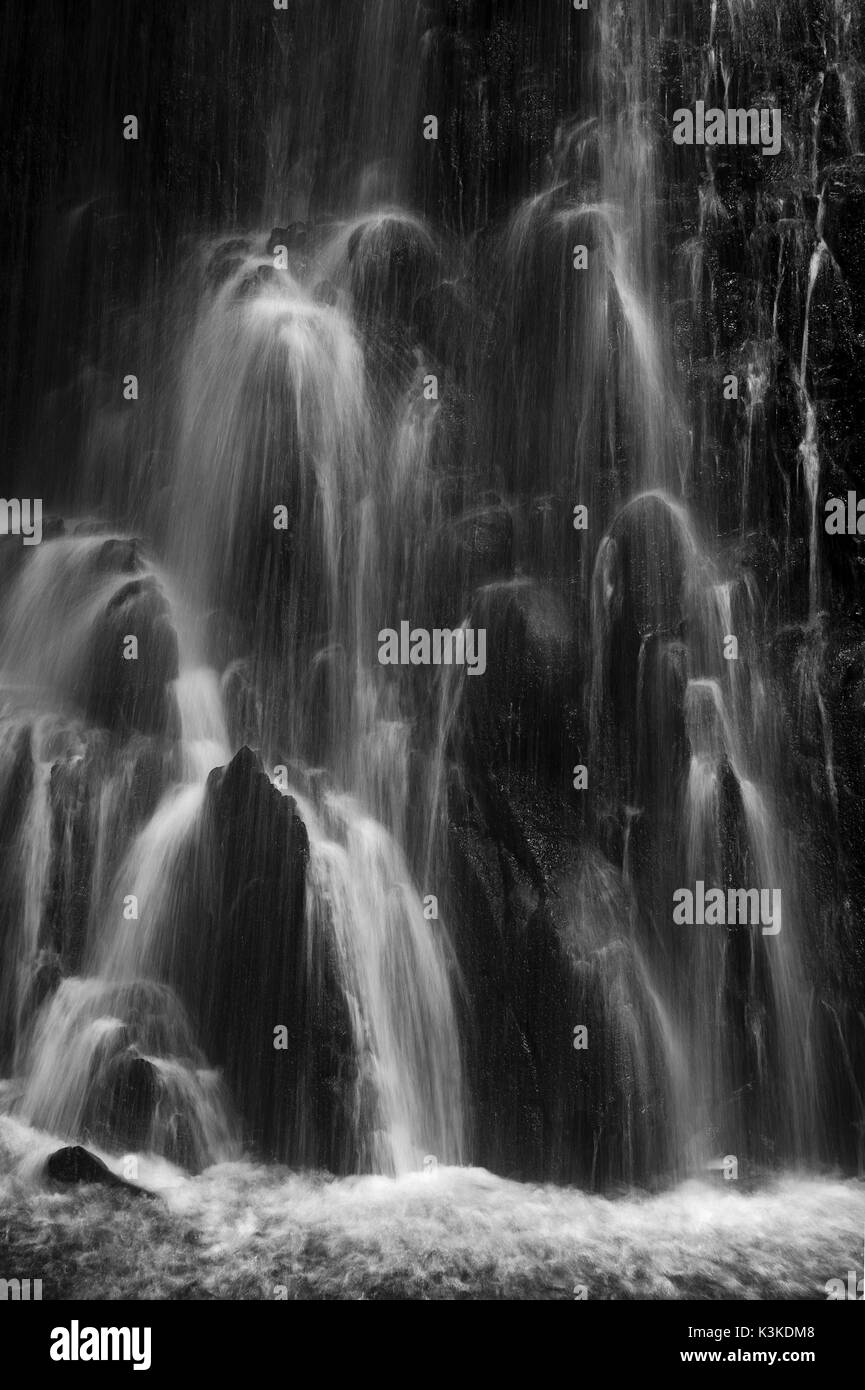 New Zealand waterfall Stock Photo - Alamy