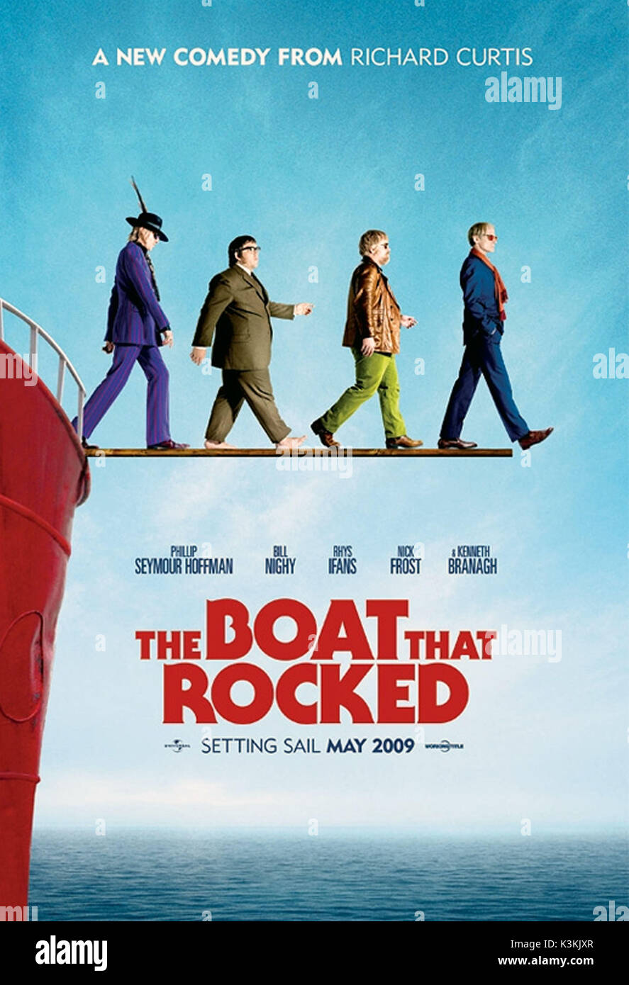 THE BOAT THAT ROCKED aka GOOD MORNING ENGLAND aka PIRATE RADIO [US new title] aka RADIO ROCK REVOLUTION [GER title]        Date: 2009 Stock Photo