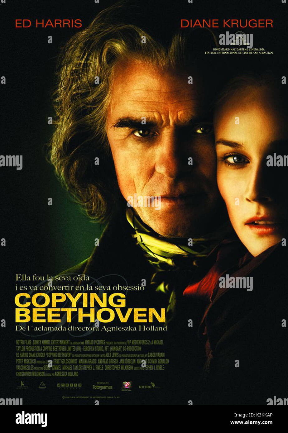 COPYING BEETHOVEN Directed by Agnieszka Holland Date: 2006 Stock Photo ...