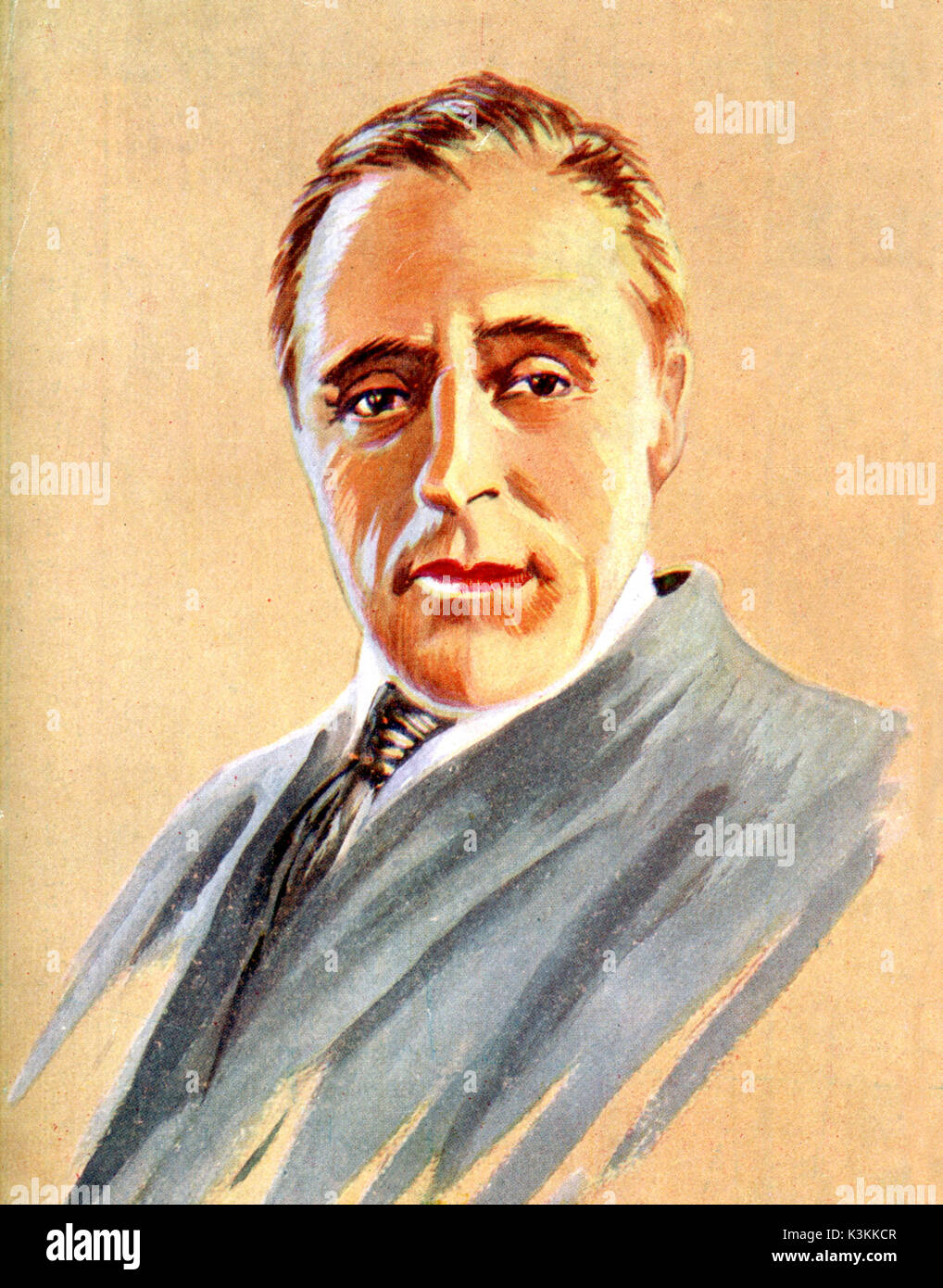 D.W. GRIFFITH Film director Stock Photo