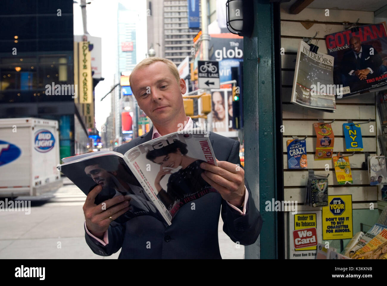 HOW TO LOSE FRIENDS & ALIENATE PEOPLE SIMON PEGG Date: 2008 Stock Photo ...