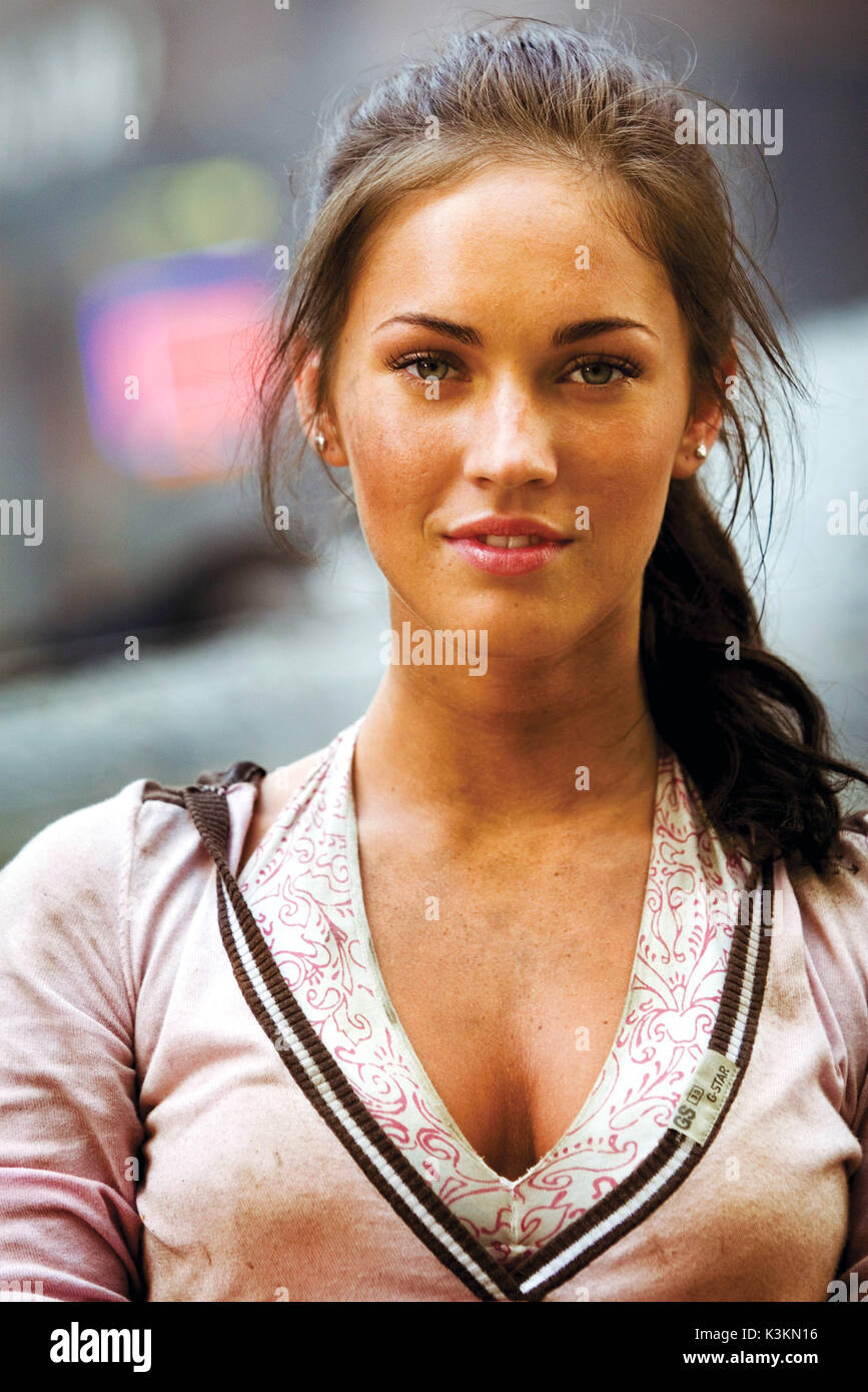 TRANSFORMERS MEGAN FOX as Mikaela Banes       Date: 2007 Stock Photo