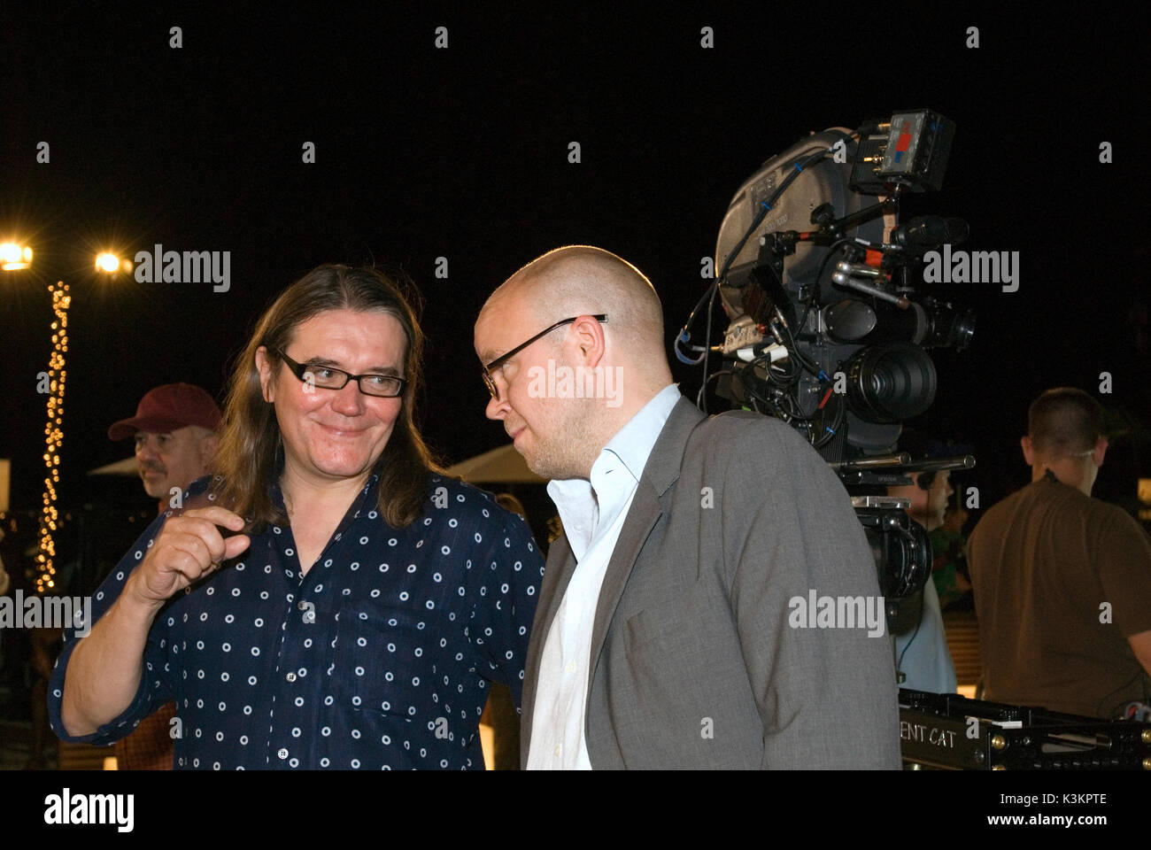 HOW TO LOSE FRIENDS & ALIENATE PEOPLE unidentified with Writer TOBY YOUNG        Date: 2008 Stock Photo