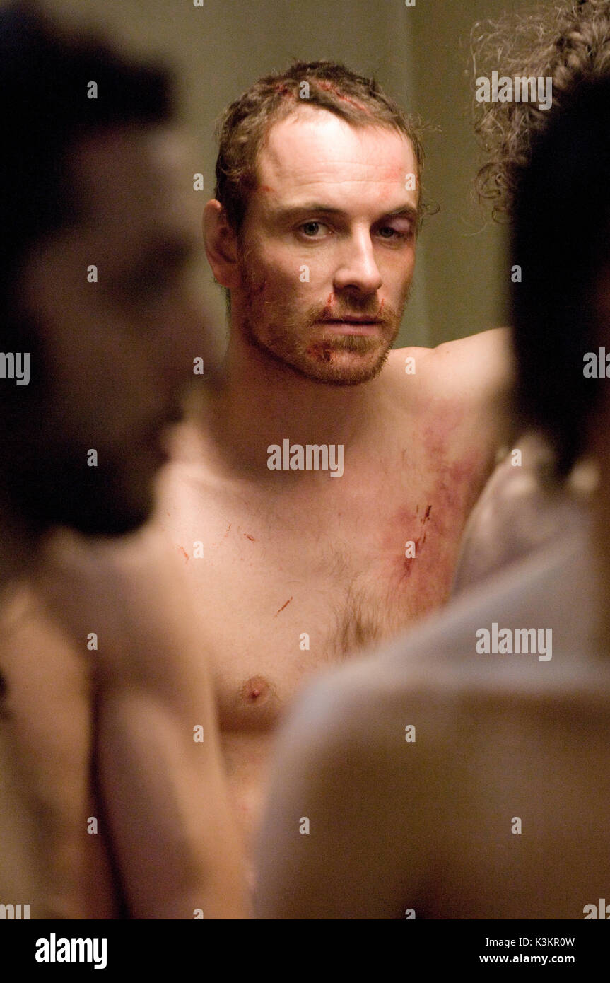 HUNGER [BR / IRE 2008] 'Bobby Sands' as Michael Fassbender  Mass in H-Block  Maze Prison       Date: 2008 Stock Photo