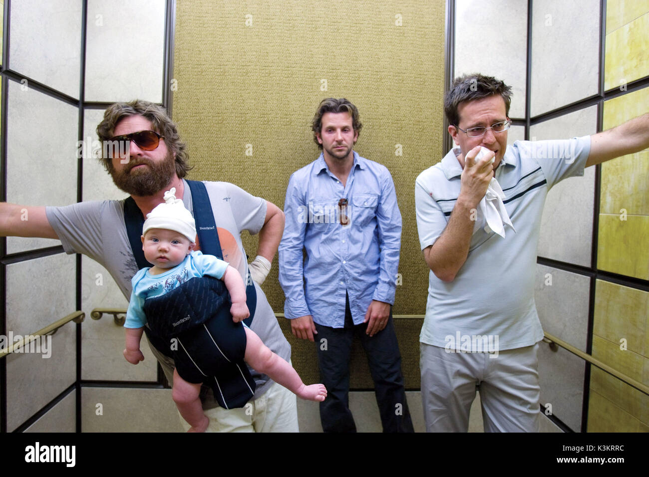 THE HANGOVER ZACH GALIFIANAKIS, [?]Baby Tyler, BRADLEY COOPER, ED HELMS