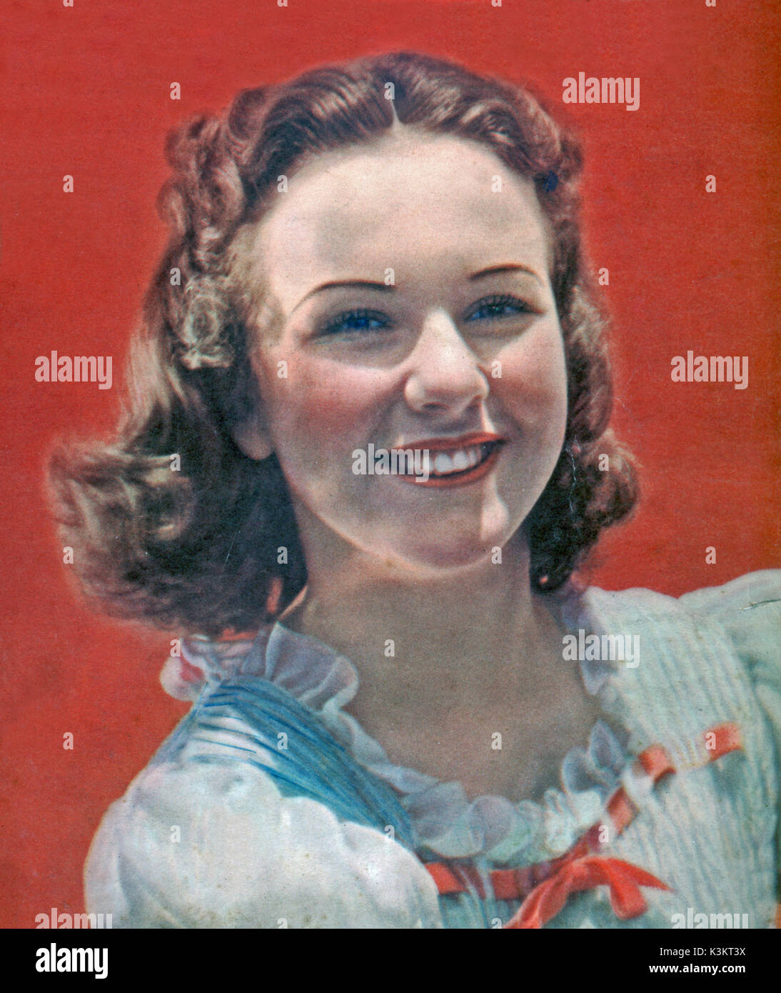 DEANNA DURBIN American actress (1921 - 2013)       Date: 1921 - 2013 Stock Photo