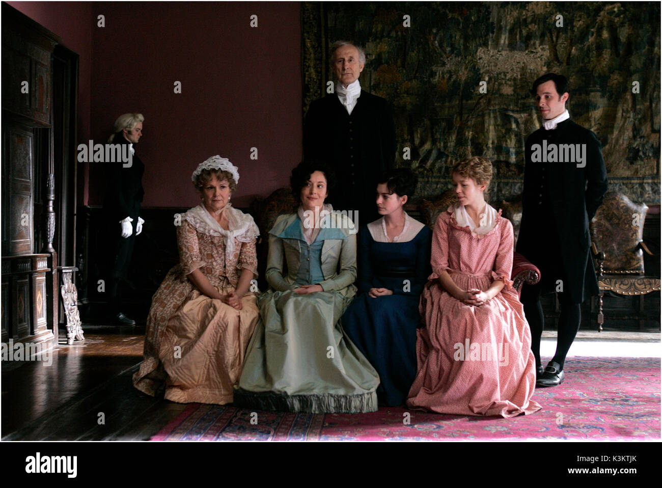 JANE JULIE WALTERS, LUCY COHU, ANNE HATHAWAY as Jane Austen