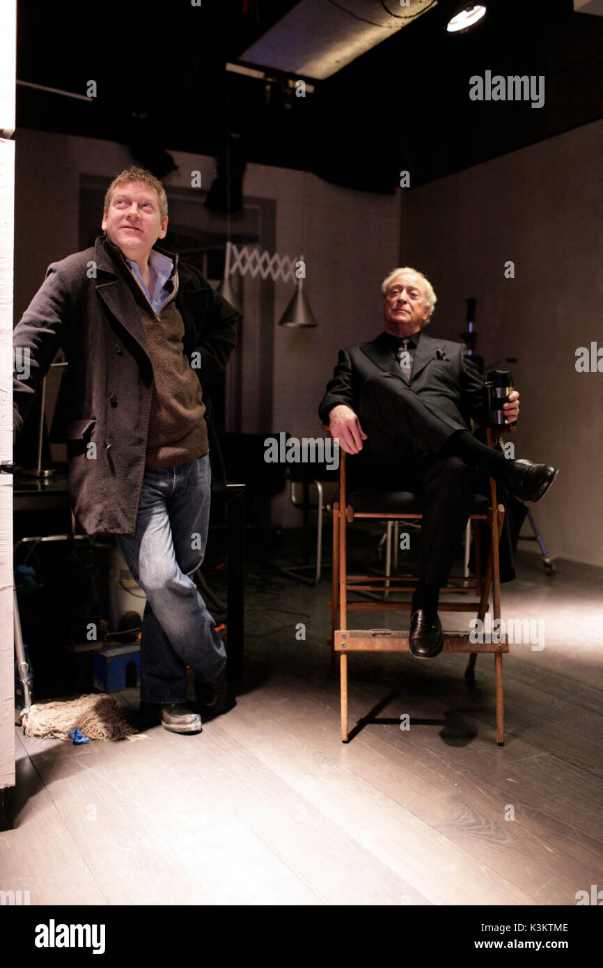 SLEUTH Director KENNETH BRANAGH, MICHAEL CAINE       Date: 2007 Stock Photo