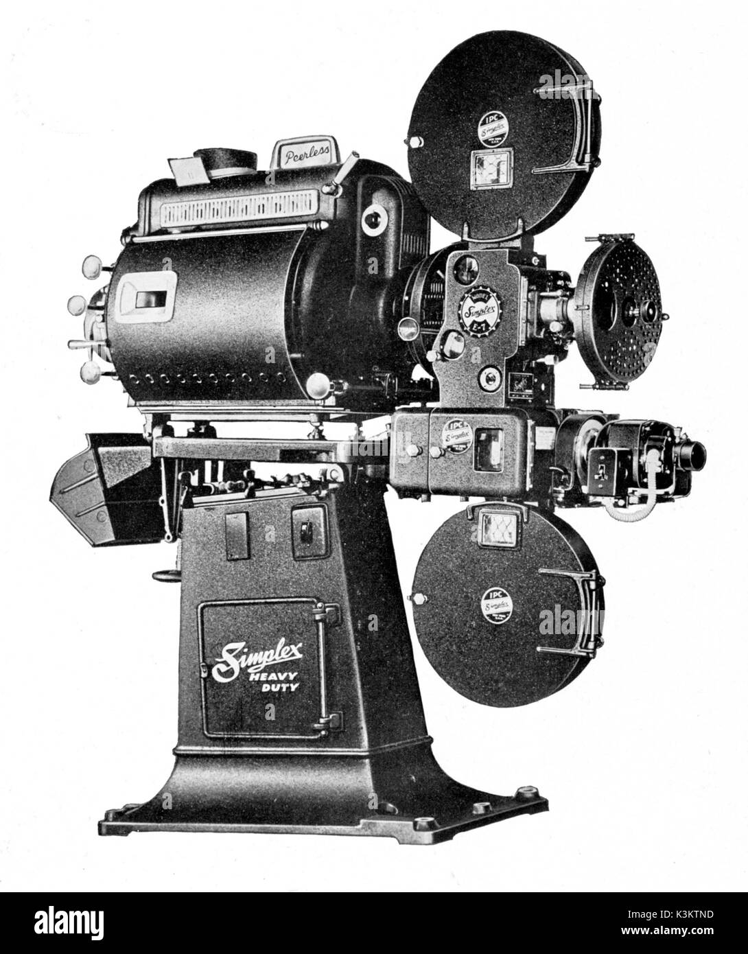 An American made projector which was used internationally, with a Stock