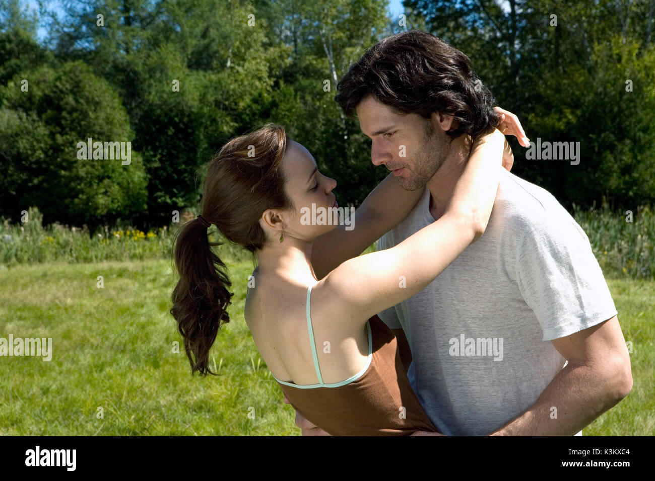 THE TIME TRAVELER'S WIFE [US 2009]  aka THE TIME TRAVELLER'S WIFE [Br title] RACHEL MCADAMS, ERIC BANA           Date: 2009 Stock Photo