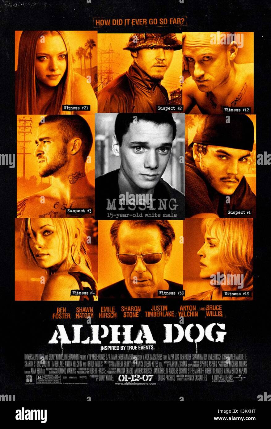 ALPHA DOG        Date: 2006 Stock Photo